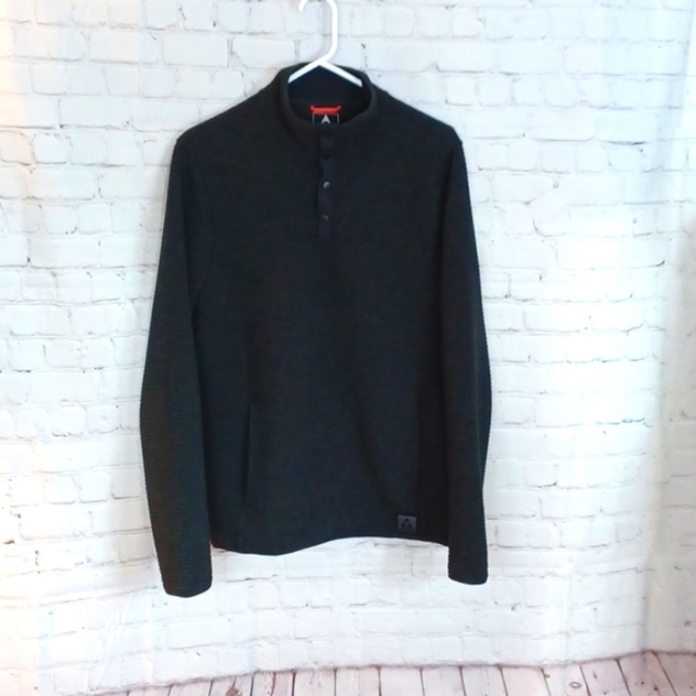 GERRY‎  Mens Gray Warm Snap Up Jacket M